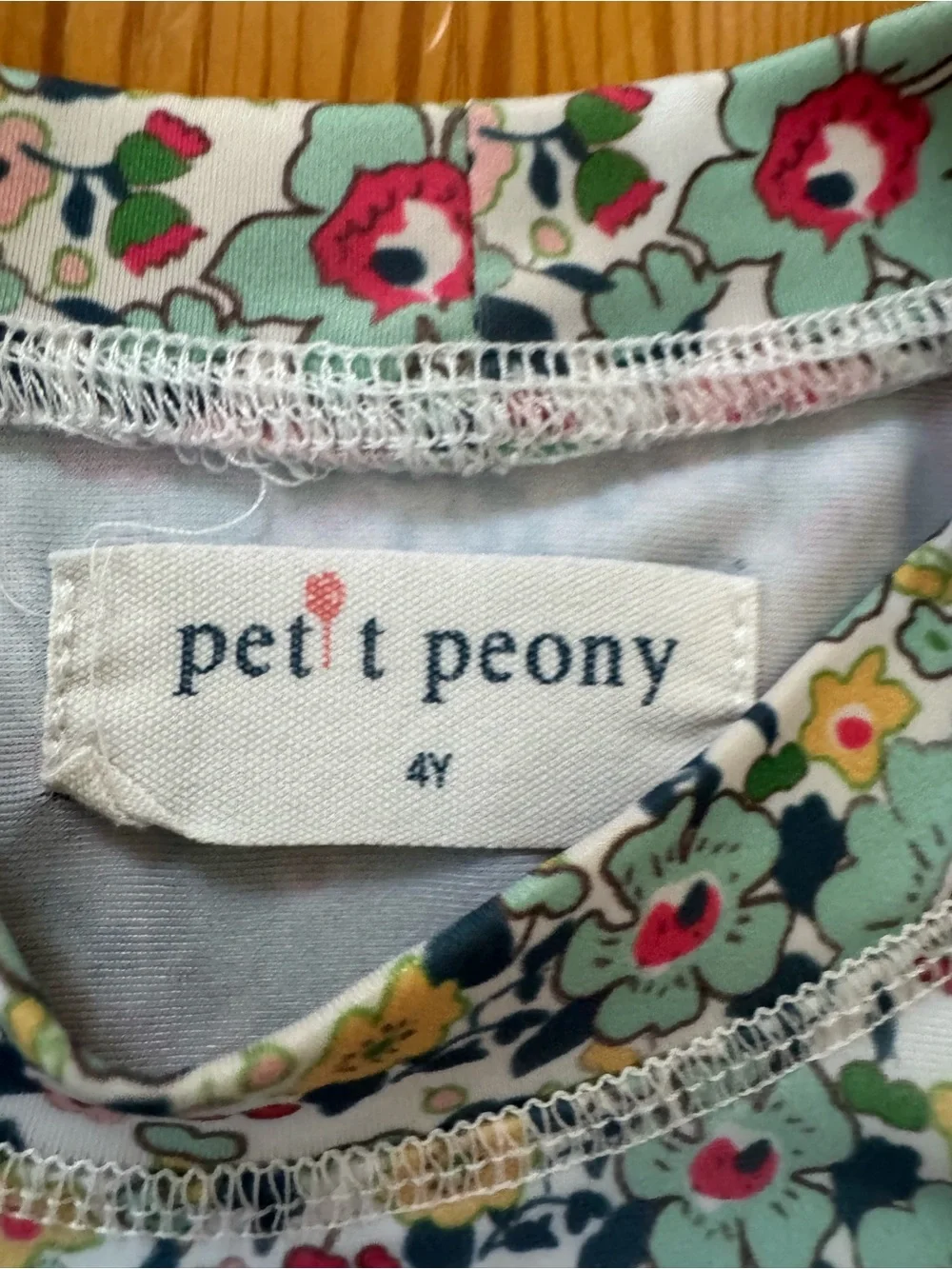 Petit Peony Floral Print Rashguard